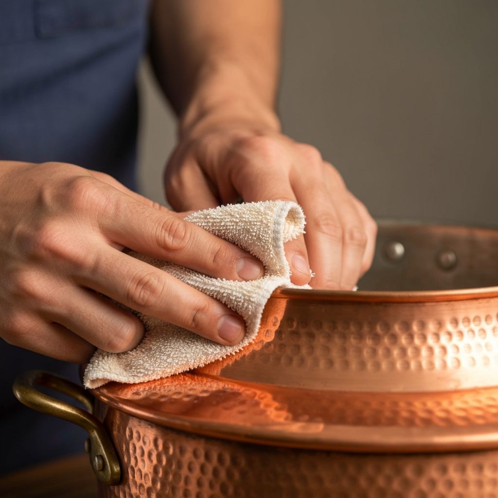 Caring for Mauviel copper cookware